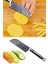 Patates Bıçağı Şekilli Sebze Zigzag Kesme Bıçağı 2