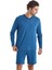Erkek 3'lü Uzun Kol Pijama Takımı 40087 4