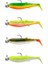 Savage Gear Cannibal Shad 10CM 9GR+10GR #3/0 Dark Water 4+4 Adet 1