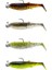 Savage Gear Cannibal Shad 8cm 5gr+7.5gr #2/0 Clear Water 4+4 Adet 1