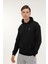 M-SN88 Bsc Hoodıe 3fx Siyah Erkek Sweatshirt 1