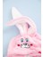 Welsoft Peluş Kız Çocuk Pembe Tavşan Kulaklı Uyku Tulumu 3