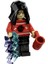 Star Wars Mikro Yapılar - 20 - Yılbaşı Kostümlü Imparator Palpatine Orijinal Minifigür 1