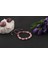 Pembe Kuvars, Pembe Opal, Altın Rutilli Kuvars, Hakiki Yemen Akiği, Rodokrozit, Kunzit Bileklik B905 5