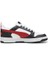 Rebound V6 Low Erkek Sneaker Siyah Beyaz 3
