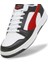 Rebound V6 Low Erkek Sneaker Siyah Beyaz 4