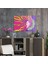 Cam Tablo Spiritual Woman Colorful 70X100 cm 1