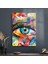 Cam Tablo Modern Colourful Eyes 50X70 cm 1