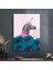 Cam Tablo Modern Pop Art Unicorn 50X70 cm 1