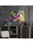 Neon Spiral Waves Cam Tablo 50X70 cm 1