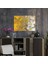 Cam Tablo White Lily Desenli 50X70 cm 1