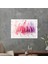 Cam Tablo Pembe Makaron 50X70 cm 3