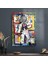 Cam Tablo Pop Art Space 70X100 cm 1