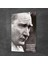 Cam Tablo Atatürk Portresi Yazılı 30X40 cm 2