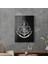 Cam Tablo Harry Potter Hogwarts Logo 30X40 cm 3