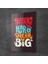 Cam Tablo Work Hard Dream Big 70X100 cm 2