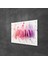 Cam Tablo Pembe Makaron 30X40 cm 2