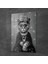 Cam Tablo Kedi Frida 70X100 cm 2