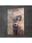Erkek Geyik Cam Tablo 70X100 cm 2
