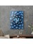 Cam Tablo Mavi Çiçek Desenli 70X100 cm 3