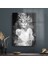 Cam Tablo Mystic Girl 70X100 cm 1