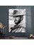 Cam Tablo Clint Eastwood 70X100 cm 1