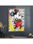 Cam Tablo Pop Art Mickey Mouse 70X100 cm 1
