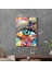 Cam Tablo Modern Colourful Eyes 70X100 cm 2