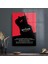 Cam Tablo Witcher Evil Is Evil 70X100 cm 1
