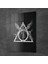 Cam Tablo Harry Potter Ölüm Yadigarları Logo 70X100 cm 2