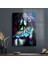 Cam Tablo Abstract Woman Shaman 70X100 cm 1