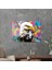 Cam Tablo Pop Art Eagle 70X100 cm 3
