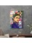 Cam Tablo Pop Art Frida 70X100 cm 3