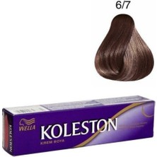 Wella Koleston Koleston Tüp Boya  6/7 Çikolata Kahve  X 2 Adet