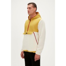 Bad Bear 23.02.29.007-C108 Leonard Half-Zip Erkek Peluş Polar