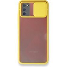 FitCase Samsung Galaxy A02S Kılıf Palm Kamera Koruma Kapaklı Silikon