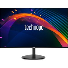 Technopc 23,8 Technopc TPL24V 5ms Va Hdmı-Vga-Dp-Spk Çerçevesiz Full Hd Monitör