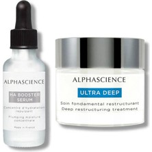 Alphascience Ha Booster Serum 30 ml  +  Alphascience Ultra Deep 50 ml 
Aydınlatıcı ve Toparlayıcı Muhteşem İkili