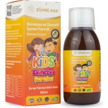 Zühre Ana Kids Ekinezya Şurubu Çocuklar Için Ekinezya ve Zencefil Içeren Şurup 150 ml