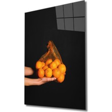 Eliza Home  Portakal Cam Tablo Orange