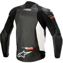 Alpinestars  Gp Force Af Deri Korumalı Yazlık Motosiklet Montu (Siyah / Beyaz / Kırmız)