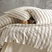 Macas Home Ares %100 Pamuklu Yıkamalı Ipliği Boya Battal Boy Nevresim Takımı 240*220 Arskt