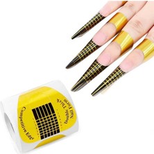 Ellea Nail 100'LÜ Protez Tırnak Şablonu Gold