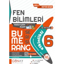 Günay Yayınları Gün&Ay Yayınları 6. Sınıf Bumerang Etkinlikli Türkçe ve Fen Bilimleri Soru Bankası Seti