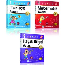 Mutlu Yayınevi 1. Sınıf Avcı Serisi Türkçe Matematik Hayat Bilgisi Avcısı Seti Mutlu Yayınları