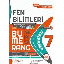 Günay Yayınları Gün&Ay Yayınları 7. Sınıf Bumerang Etkinlikli Türkçe Matematik Fen Bilimleri Soru Bankası Seti