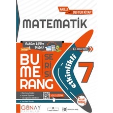 Günay Yayınları Gün&Ay Yayınları 7. Sınıf Bumerang Etkinlikli Türkçe ve Matematik Soru Bankası Seti