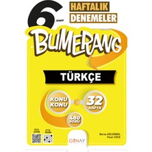 Günay Yayınları Gün&Ay Yayınları 6. Sınıf Bumerang Türkçe ve Fen Bilimleri Deneme Seti