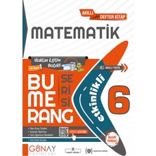 Günay Yayınları Gün&Ay Yayınları 6. Sınıf Bumerang Etkinlikli Türkçe ve Matematik Soru Bankası Seti