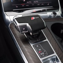 C9 Alcantara Audi S-Line Uyumlu A7 Rs7 Süet Kaplama Vites Topuzu Kapağı